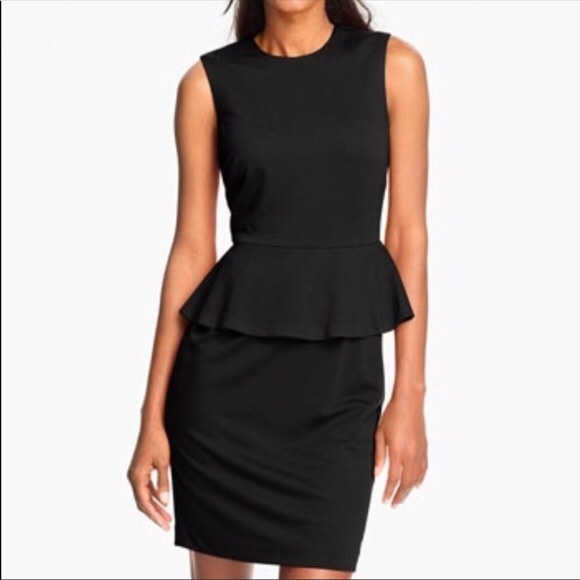 Vince Camuto peplum dress